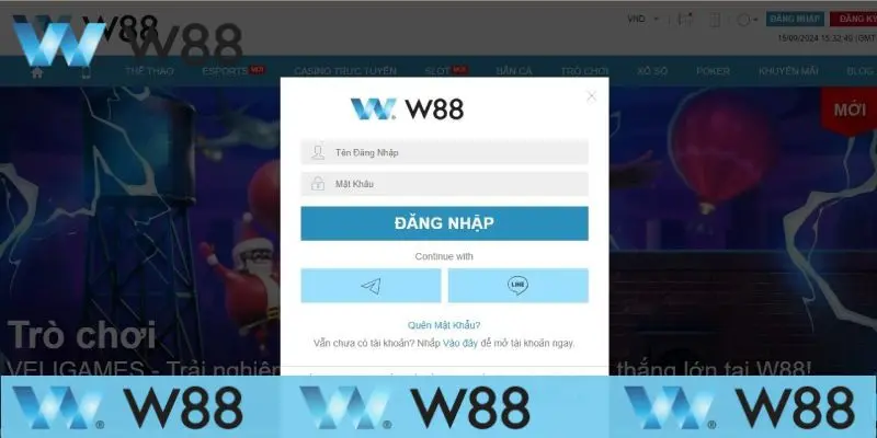 Hướng dẫn cách đăng nhập W88 cho người mới
