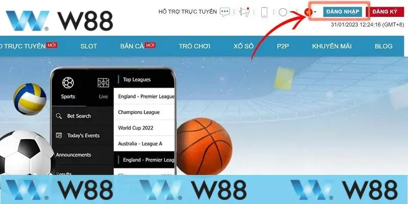 Những điều cần lưu ý khi đăng nhập tại W88
