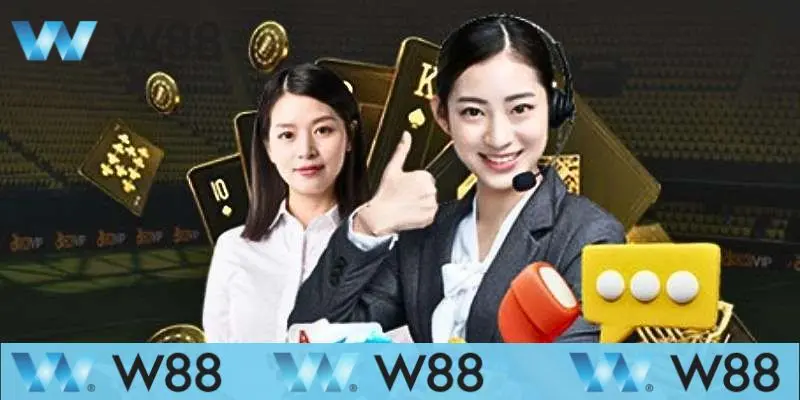 Quy trình liên hệ W88 với bộ phận CSKH